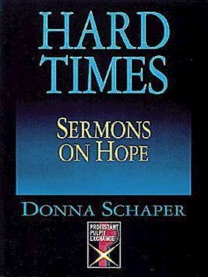 cover image of Hard Times Sermons On Hope